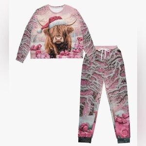 Women’s pajama set- Highland Cow